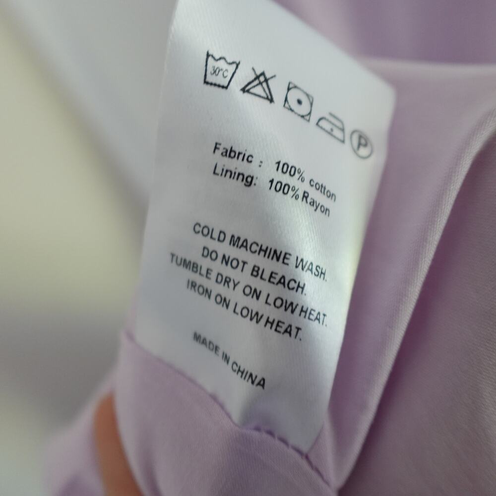 Peppermayo Jacinda Drop Waist Maxi Dress Lavender 4 Wedding Guest Cottagecore - Picture 12 of 16